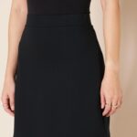 Amazon Essentials Women's Ponte Pull-On Mini Length A-Line Skirt - Image 4