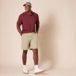 Amazon Essentials Men's Classic-Fit 9" Cotton Twill Chino Shorts with Button-Through Pockets - Image 7