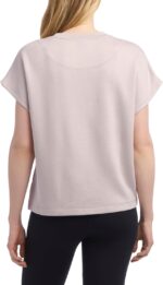 Danskin Women's Short Sleeve Crew Neck Luxe T-Shirt - Image 2