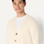 Amazon Essentials Men's Relaxed-Fit Cotton Blend Cardigan - Image 3
