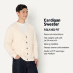 Amazon Essentials Men's Relaxed-Fit Cotton Blend Cardigan - Image 4