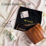 Vegan Leather Purses for Women, Faux Leather Handbags for Women, Bucket Purse, Top Handle Bag - Image 7