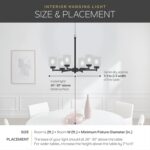 Kichler Brinley 7.75" Kitchen Pendant in Olde Bronze®, Mini Farmhouse Pendant with Clear Glass, (7.75" H x 4.75" W), 42878OZ, 1-Light - Image 10