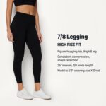 Amazon Essentials Women's Formflex High Rise Buttery Soft 7/8 Length Yoga Legging with 25" Inseam - Image 3