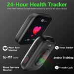 FITVII Health & Fitness Tracker (Answer/Make Calls), Smart Watch with 24/7 Heart Rate and Blood Pressure, Sleep Tracking, Blood Oxygen Monitor, 120+ Sport Modes Activity Tracker for Women Men - Image 3