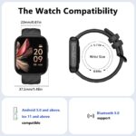 FITVII Health & Fitness Tracker (Answer/Make Calls), Smart Watch with 24/7 Heart Rate and Blood Pressure, Sleep Tracking, Blood Oxygen Monitor, 120+ Sport Modes Activity Tracker for Women Men - Image 7