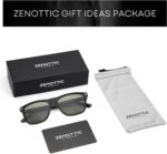 ZENOTTIC Square Sunglasses Mens Polarized: Square Sunglasses UV400 Protection - Classic Sunglass Retro Frame - Image 7