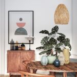 Globe Electric x Novogratz 61090 1-Light Pendant Light Fixture, Light Twine Shade, White Socket, Adjustable Cloth Cord Height, Modern Hanging Lights for Kitchen Island, Hallway, or Dining Room - Image 3