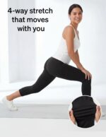 no nonsense Women’s Capri Leggings - Soft Cotton Feel, Comfortable & Perfect for Layering, Gentle Elastic Waistband - Image 7