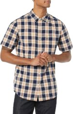 Amazon Essentials Men's Slim-Fit Short-Sleeve Poplin Shirt - Image 3