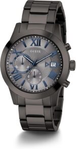 Guess Men's Analog Dress Watch| Stainless Steel Case| 50M Water Resistance - Image 5
