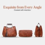 Small Vegan Leather Purses for Women, Faux Leather Handbags for women, Top Handle Handbags, Satchel Purse - Image 7