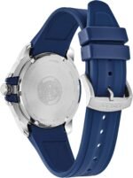 Citizen Men's Eco-Drive Weekender Watch in Stainless Steel with Blue Polyurethane Strap, Blue Dial (Model: AW1158-05L) - Image 3