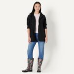Amazon Essentials Women's Waterproof Tall Rain Boot with Adjustable Buckle - Image 2