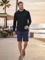 5-Pack Mens UPF 50+ Sun-Protection Hoodies - UV Lightweight Fishing Shirts Long Sleeve Work Outdoor Hoodies - Image 3