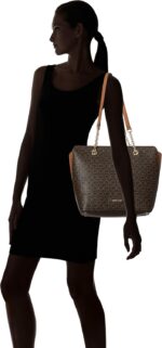 Calvin Klein Women's Hailey Signature Top Zip Chain Tote - Image 2