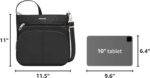 Travelon Anti-Theft Classic North/South Crossbody Bag - Image 3
