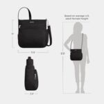Travelon Anti-Theft Classic North/South Crossbody Bag - Image 5