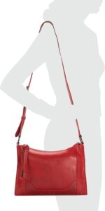 Frye Women's Melissa Zip Crossbody Bag, Stylish Handbag with Adjustable Strap & Pockets - Image 3