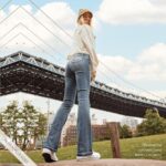 WallFlower Luscious Curvy Bootcut Jeans for Women, Mid-Rise Insta Stretch Denim, Size-Inclusive Juniors Jeans - Image 3
