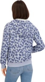 Billabong Women's Full Zip Oversized Sherpa Lined Hoodie Jacket - Image 2