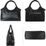 KOGTLA Medium Vegan Leather Purses for Women with Detachable Satchel Strap, Ladies Handbags, Tote Hobo Bags with Two-Handle - Image 3