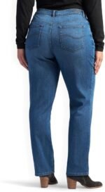 Lee Women's Plus Size Relaxed Fit Straight Leg Jean - Image 2