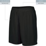 Augusta Sportswear Ladies' Octane Workout Shorts - 7 Inch Inseam Gym Athletic Attire for Women - Image 3