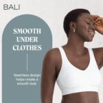 Bali Women's Wireless Bras for Women - Comfort Revolution Wireless Bra - Adjustable & Supportive - Plus Size Women - Image 7