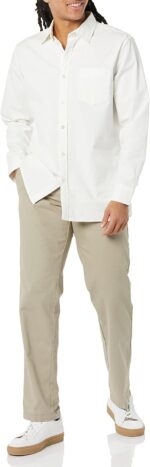 Amazon Essentials Men's Straight-Fit Wrinkle-Resistant Flat-Front Chino Pant - Image 4