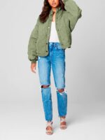 Blank NYC Drop Shoulder Quilted Jacket - Image 4