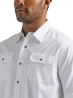 Wrangler Authentics Men's Short Sleeve Classic Woven Shirt - Image 3