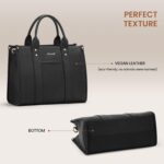 LOVEVOOK Purse for Women Leather Tote Bag Purse and Handbags, Satchel Shoulder Crossbody Top Handle Bags with Zipper - Image 4