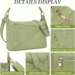 KOGTLA Crossbody Purses for Women with Adjustable Strap, Ladies Medium Vegan Leather Shoulder Bags, Hobo Handbags - Image 5