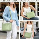 KOGTLA Crossbody Purses for Women with Adjustable Strap, Ladies Medium Vegan Leather Shoulder Bags, Hobo Handbags - Image 7