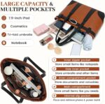 KOGTLA Large Vegan Leather Purses for Women with Detachable Shoulder Strap, Ladies Satchel Handbags, Hobo Tote Bags - Image 5