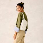 Vera Bradley Women's Featherweight Lorman Sling Backpack, Pumice Stone, One Size - Image 5
