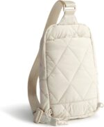 Vera Bradley Women's Featherweight Lorman Sling Backpack, Pumice Stone, One Size - Image 6