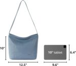 The Sak De Young Hobo Bag - Premium Leather Women's Handbag for Everyday & Travel - Durable, Large Purse With Zipper Pocket - Image 3