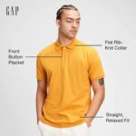 Gap Men's Stretch Pique Polo Shirt - Image 3