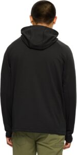 Merrell Men's Quarter Zip Active Hoodie, Long Sleeve Outdoor Pullover Hooded Jacket in S-XXL - Image 3