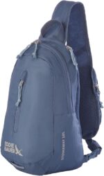 Eddie Bauer Stowaway Packable Sling Bag | Travel | Outdoor | Lightweight | Compact | Ripstop Nylon, Tile Blue-10L - Image 3