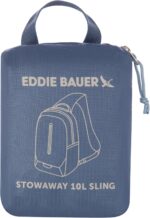 Eddie Bauer Stowaway Packable Sling Bag | Travel | Outdoor | Lightweight | Compact | Ripstop Nylon, Tile Blue-10L - Image 7