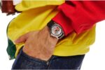 CITIZEN Men's Eco-Drive Mickey's Friends, 40mm Silver-Tone Stainless Steel Case with a Black Leather Strap & Silver-Tone Dial (Style: FE7110-09W) - Image 6