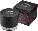 CITIZEN Men's Eco-Drive Mickey's Friends, 40mm Silver-Tone Stainless Steel Case with a Black Leather Strap & Silver-Tone Dial (Style: FE7110-09W) - Image 7