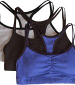 Fruit of the Loom Women's Spaghetti Strap Cotton Sports Bra - All-Day Comfort & Easy Movement - Image 3