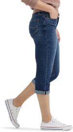 Lee Women's Flex Motion Regular Fit 5 Pocket Capri JeanJeans - Image 2