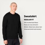 Amazon Essentials Men's Crewneck Fleece Sweatshirt with Ribbing (Available in Big & Tall) - Image 3