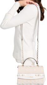 GUESS Women's Melinda Logo Top Handle Flap - Image 2