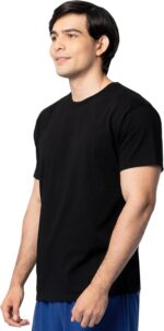 Fruit of the Loom Men's Eversoft Cotton Short Sleeve T-Shirts, 2 Pack - Image 4